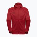 Мъжки трекинг суитшърт Mammut Crag ML Hooded dark mammut red 6