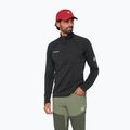 Мъжки суитшърт Mammut Taiss ML Half Zip Pull black