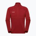 Мъжки суитшърт Mammut Taiss ML Half Zip Pull dark mammut red 5