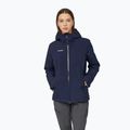 Дамско яке за дъжд Mammut Linard HS Thermo Hooded Jacket Women marine