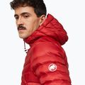 Мъжко ватирано яке Mammut Albula IN Hooded Jacket Men dark mammut red 6