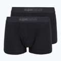 Мъжки термоактивни боксерки super.natural Tundra 175, 2 чифта jet black/jet black