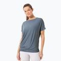 Дамска тениска за йога super.natural Yoga Loose Tee flint stone