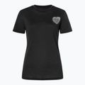 Дамска тениска super.natural Little Heartwood Tee jet black/feather grey 4