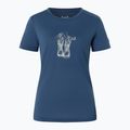 Дамска тениска super.natural Flower Boots Tee ocean blue/feather grey 4