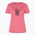 Дамска тениска super.natural Flower Boots Tee mauvewood/blueberry 4