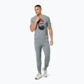 Мъжка тениска super.natural Sailor Tee cashmere grey mel/jet black /high risk red 2