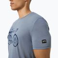 Мъжка термоактивна тениска super.natural Wander Wheel flint stone/blueberry 4