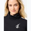 Дамски пуловер super.natural Bunny Roll Neck jet black/f.white/various/eucalyptus gl 3