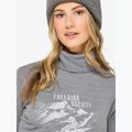 Дамски пуловер Super.Natural Freeride Roll Neck cashmere grey melange / f. white / f. white 3