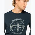 Мъжка блуза с дълъг ръкав  super.natural Bike Enthusiast blueberry/various 3