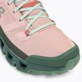 Дамски ботуши за трекинг On Cloudwander Waterproof pink-green 7398278 7
