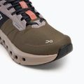 Дамски обувки за бягане On Running Cloudrunner 2 Waterproof olive/mahogany 7