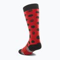 Дамски чорапи за сноуборд ThirtyTwo Merino red/black 2