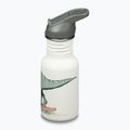 Klean Kanteen Flip Seal Sport Cap Straw 355 ml детска бутилка за пътуване с дино скейт 2