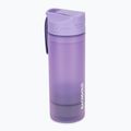 Туристическа бутилка с филтър Bachgold Selfpress Waterfilter 500 ml lilac