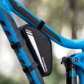 Rockbros B55-BK Черна чанта за рамка на велосипед 0,7 л 6