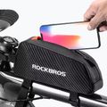 Чанта за рамка на велосипед Rockbros 1 л черна 7
