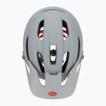 Велосипедна каска Bell 4Forty Integrated MIPS matte gloss gray/crimson 6