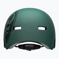 Велосипедна каска Bell Local green black/skull 3