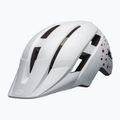 Детска велосипедна каска Bell Sidetrack II Integrated MIPS white stars