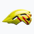 Детска велосипедна каска Bell Sidetrack II strike gloss hiviz/red 2