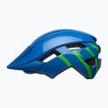 Детска велосипедна каска Bell Sidetrack II Jr gloss blue green 2
