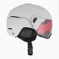 Ски каска Giro Orbit Spherical matte light grey/vivid ember 4