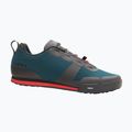 Мъжки обувки на платформа за колоездене Giro Tracker Fastlace harbor blue/bright red
