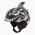 Детска скиорска каска Giro Launch Plus black/grey tiger shark