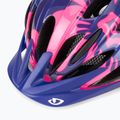 Детска велосипедна каска Giro Raze berry blue flowers 7