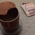 Закуска GU Energy Stroopwaffle 32 g salted chocolate gluten free 3