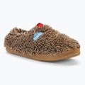 Nuvola Classic Cloud кафяви зимни чехли от полар