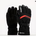 Ски ръкавица Reusch Manni GTX черна/червена 49/01/375 8