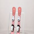 Детски ски за спускане Rossignol Experience 80 W Pro + Kid4 pink 15