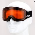 Очила за ски Alpina Nakiska black matt/orange 10