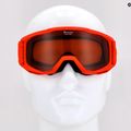 Детски ски очила Alpina Piney red matt/orange 10
