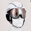 Ски каска CASCO SP-2 Visier бяла 07.3707 16