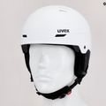 Ски каска UVEX Wanted white matte 15