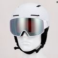 Ски каска Salomon Driver Pro Sigma бяла/черна бронзова 18