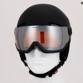 Ски каска Alpina Arber Visor Q Lite black matte 10