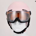 Детски ски каски Alpina Zupo Visor Q-Lite rose matt 14