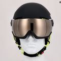 Детски ски каски Alpina Zupo Visor Q-Lite charcoal/neon matt 14