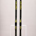 Детски ски за ски бягане Fischer Sprint Crown + Tour Step-In черно-жълти NP63019V 14