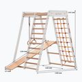RINAGYM Класическа бяла дървена рамка за гимнастика 4