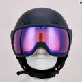 Дамска ски каска Salomon Icon LT Visor Photo Sigma S1-S3 navy blue L41529800 15