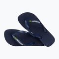 Япония Havaianas Brazil Logo granatowe H4110850 11