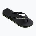 Япония Havaianas Brasil Logo czarne H4110850 8