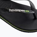 Япония Havaianas Brasil Logo czarne H4110850 12