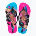 Дамски джапанки Ipanema Graffiti V pink/black/blue 2